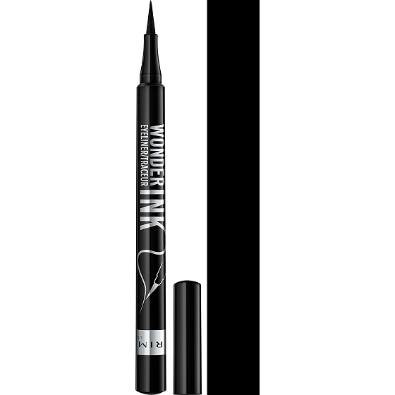 Rimmel London Wonder Ink Eyeliner wodoodporne linie do oczu 001 Black 1 ml