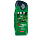 Denim Wild sprchový gel pro muže 250 ml
