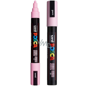 Posca Uniwersalny akrylowy marker 1,8 - 2,5 mm Jasny różowy PC-5M