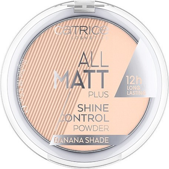 Catrice All Matt Plus Shine Control Powder pudr 002 Banana Bright 10 g