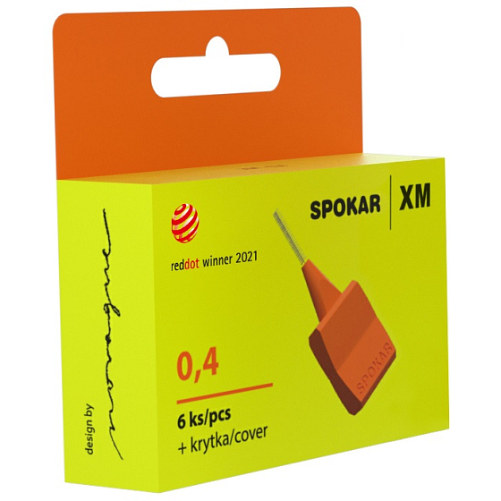 Spokar XM 0,4 mm szczoteczki międzyzębowe 6 szt.