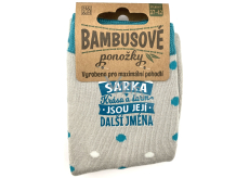Albi Skarpetki bambusowe Šárka, rozmiar 37 - 42