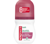Borotalco Soft Talc & Pink Flower kulčkový dezodorant roll-on dla kobiet 50 ml