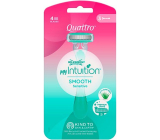 Wilkinson Quattro Intuition Smooth Sensitive maszynka do golenia dla kobiet 3 sztuki