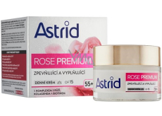 Astrid Rose Premium 55+ ujędrniający i wypełniający krem dzienny do skóry dojrzałej 50 ml