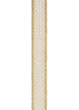 Ditipo Wstążka jutowa z koronką - rolka 5 m x 40 mm