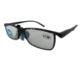 Okulary do czytania dioptriowe +1 plastikowe z niebieskimi blokami 1 szt. MC2238B