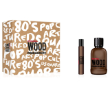 Dsquared2 Wood Original woda perfumowana 100 ml + woda perfumowana 10 ml miniatura, zestaw prezentowy dla mężczyzn