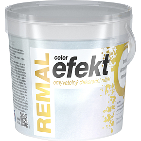 REMAL Color Efekt farba dekoracyjna zmywalna, 0910 srebrna perła, 400 g