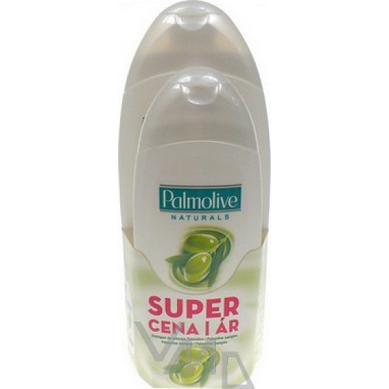 Palmolive Naturals Long & Shine šampon na vlasy 400 + 200 ml, duopack
