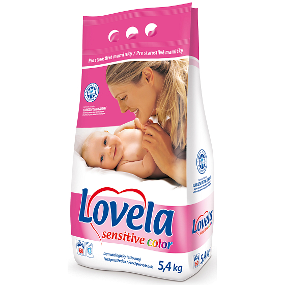 Lovela Color prací prášek na barevné prádlo 5,4 kg