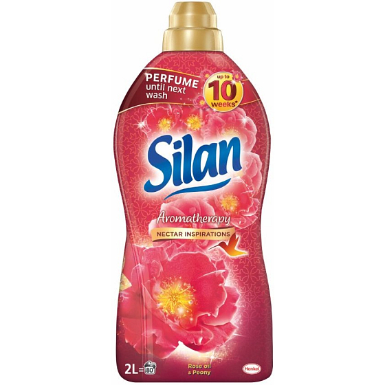 Silan Aromatherapy Nectar Inspirations Rose oil & Peony aviváž 80 dávek 2 l