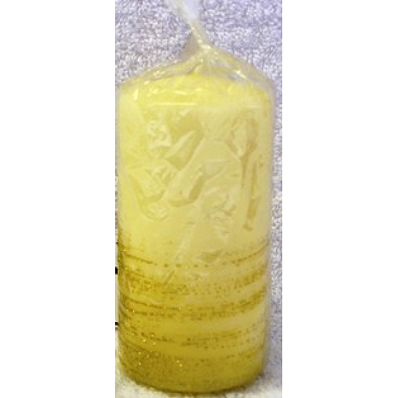 Lima Aromatická spirála svíčka slonová kost válec 50 x 100 mm 1 kus