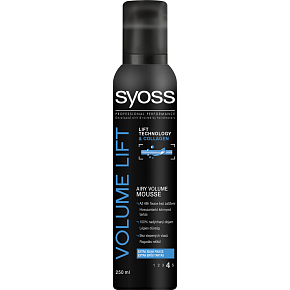 Syoss Volume Lift extra silna fixacja, piankowe utrwalające, utrwalenie 4, 250 ml