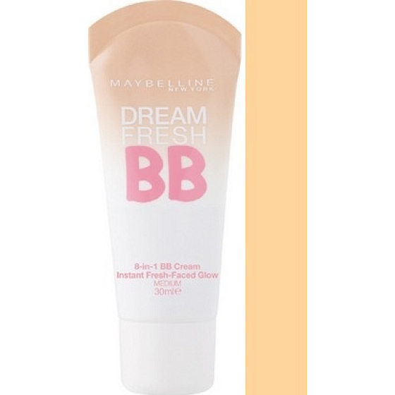 Maybelline Dream Fresh 8v1 SPF30 BB krém 02 Light 30 ml
