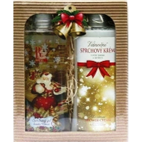 Bohemia Gifts Vánoce Jablko a Skořice sprchový gel 250 ml + lázeň 250 ml, kosmetická sada
