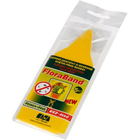 FloraBand lepowe pułapki do ochrony roślin, 5 szt. FloraBand lepowe pułapki do ochrony roślin, 5 szt.