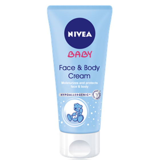 Nivea Baby hydratační krém s měsíčkem lékařským na obličej a tělo 100 ml