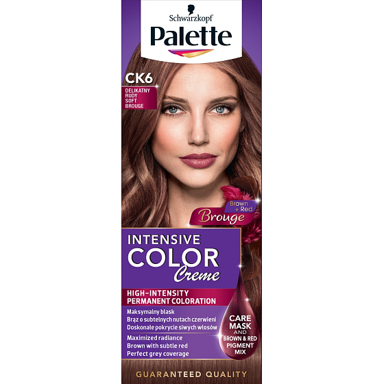 Schwarzkopf Palette Intensive Color Creme barva na vlasy CK6 Jemný červenohnědý