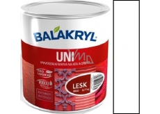 Balakryl Uni Lesk 1000 Biały uniwersalna farba na metal i drewno 700 g