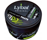 Lybar Stylingová matující pasta na vlasy extra silně tužící s aktivním uhlím 100 ml