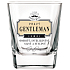 Nekupto Liga Pravých Gentlemanů Whisky sklenička Pravý Gentleman - osobitý, inteligentní, silný a stylový 200 ml
