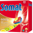 Somat Gold 12 Action Lemon & Lime Tablety do myčky, pomáhají odstranit i odolné nečistoty bez předmytí 40 kusů