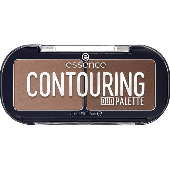Essence Contouring Duo Palette konturowa paletka duo 20 Darker Skin 7 g