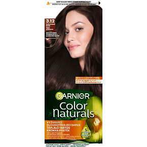 Garnier Color Naturals farba do włosów, lodowy ciemny brąz 3.12