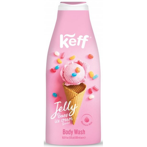 Keff Želé fazolky mycí gel na tělo 500 ml