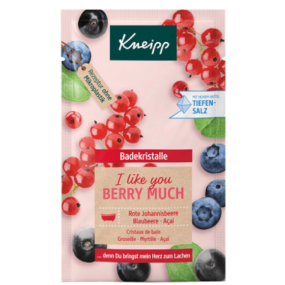 Kneipp I like you Berry Much sól do kąpieli 60 g