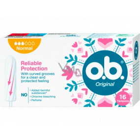 o.b. Original Normal tampony 16 sztuk
