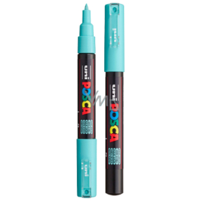 Posca Uniwersalny akrylowy pisak 0,7 - 1 mm Lazurowy, (zielony wodny) PC-1M