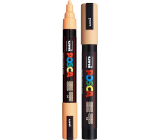 Posca Uniwersalny akrylowy marker 1,8 - 2,5 mm Jasny pomarańczowy PC-5M