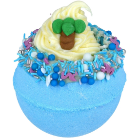 Bomb Cosmetics Tropical State of Mind - Tropikalny stan umysłu musująca kula do kąpieli 160 g