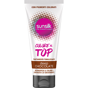 Sunsil tonująca kuracja do ciemnoczkoladowych włosów Colore Al Top, 180 ml