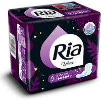 Ria damskie wkładki Ultra Super Long, 9 szt.