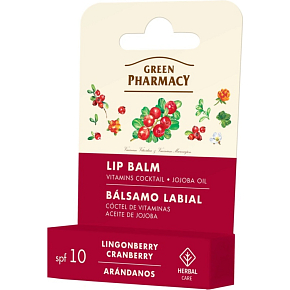 Green Pharmacy Balsam do ust Żurawka 3,6g