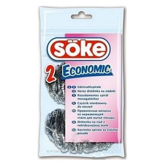 Söke 2 Economic stalowa zmywarka do naczyń 2 sztuki
