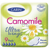 Carine Ultra Wings Camomile wkładki higieniczne 9 sztuk