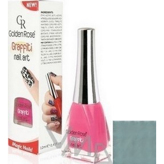 Golden Rose Graffiti Nail Art praskající lak na nehty odstín 25 12 ml