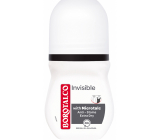 Borotalco Invisible kulkowy antyperspirant dezodorant przeciwwypaczeniom roll-on unisex 50 ml