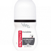Borotalco Invisible kulkowy antyperspirant dezodorant przeciwwypaczeniom roll-on unisex 50 ml