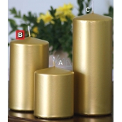 Lima Metal Serie świeczka złota walec 80 x 150 mm 1 sztuka