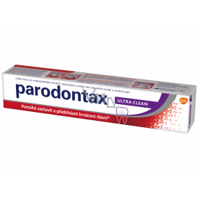 Parodontax Ultra Clean pasta do zubów z fluorem przeciw krwawieniu dziąseł i paradontozie 75 ml Parodontax Ultra Clean pasta do zubów z fluorem przeciw krwawieniu dziąseł i paradontozie 75 ml