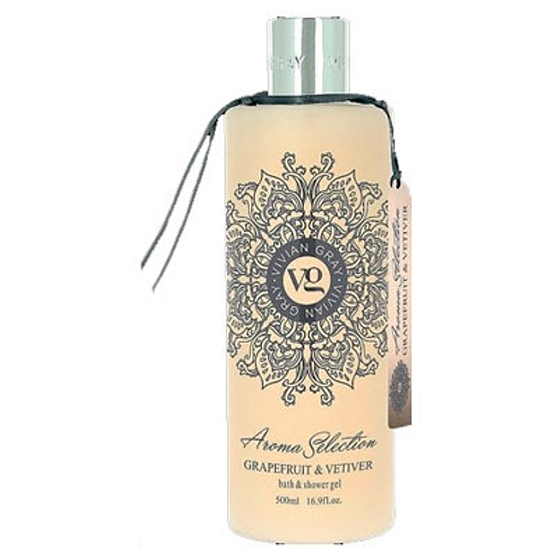 Vivian Gray Aroma Selection Grejpfrut & Wetiver 2w1 Luksusowy żel pod prysznic i piana do kąpieli 500 ml