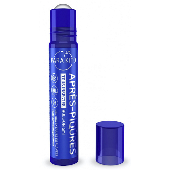 Parakito Gel po kousnutí roll-on zklidňující a chladivý účinek 5 ml