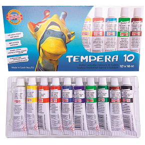 Koh-i-Noor Souprava školních temperových barev 10 kusů