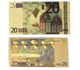 Talisman Złoty plastikowy banknot 20 EUR
