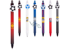 Colorino Gumowalne pióro Football czerwone, niebieski wkład 0,5 mm